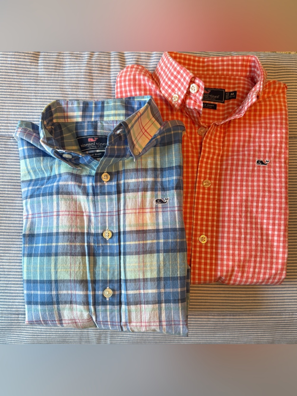 2 Vineyard Vines Buttondowns